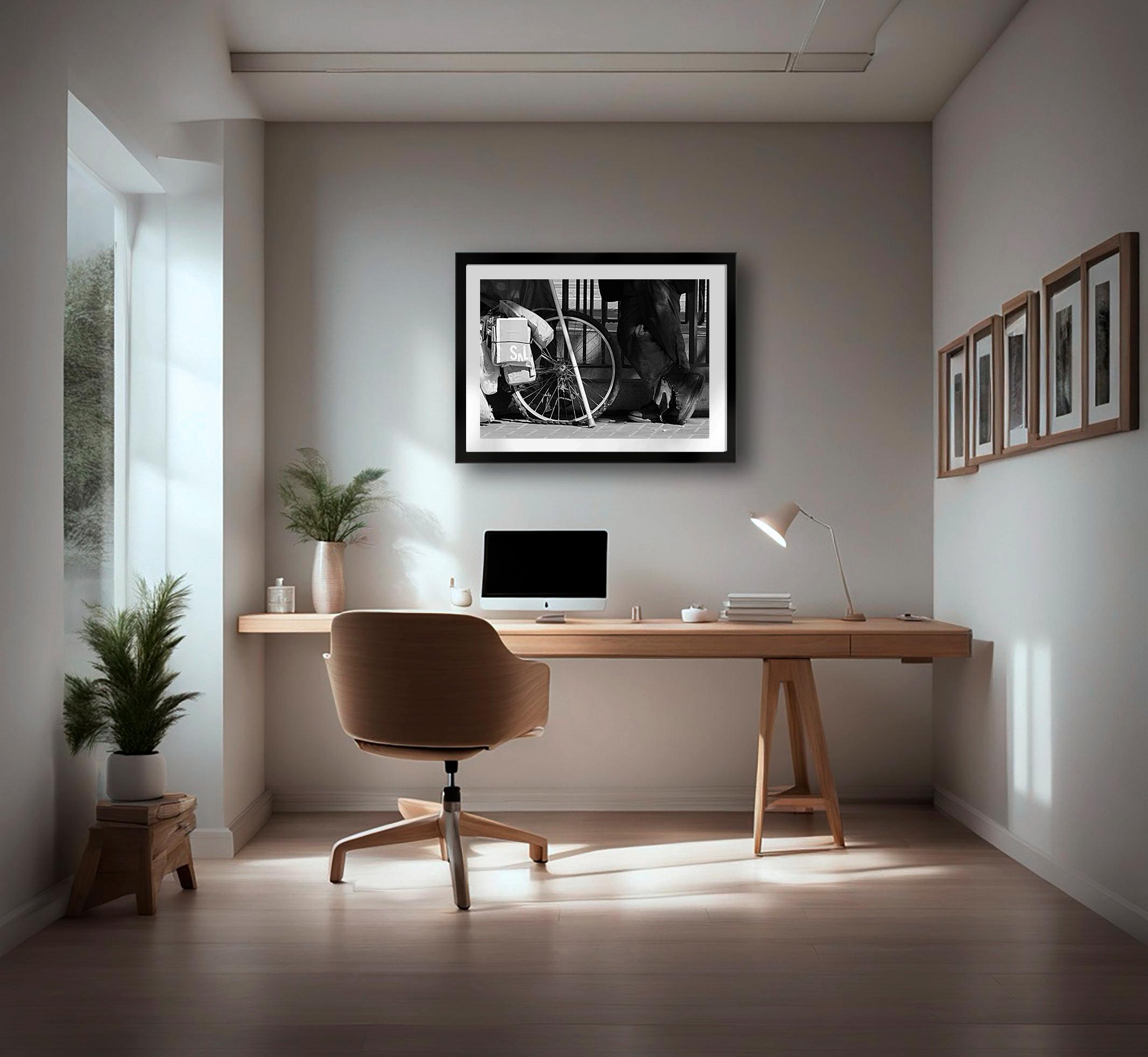 Let's Roll – Fine Art Photography Print with archival quality, displayed in a modern home studio.
