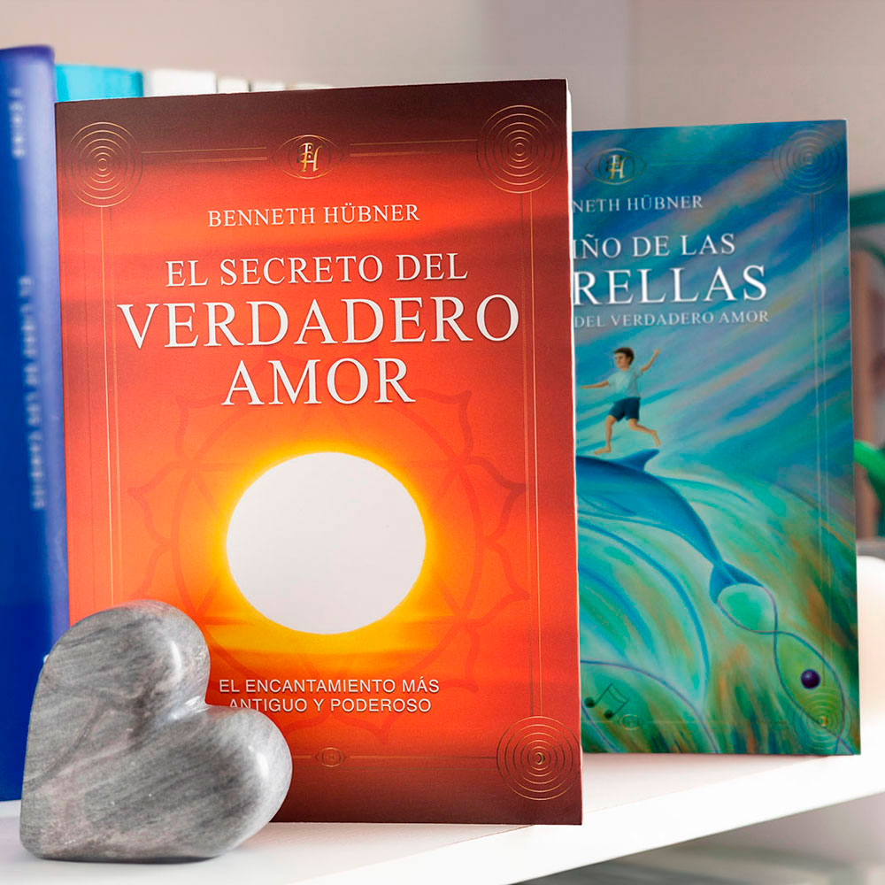 Libros: El secreto del verdadero amor y el niño de las estrellas, por Benneth Hübner