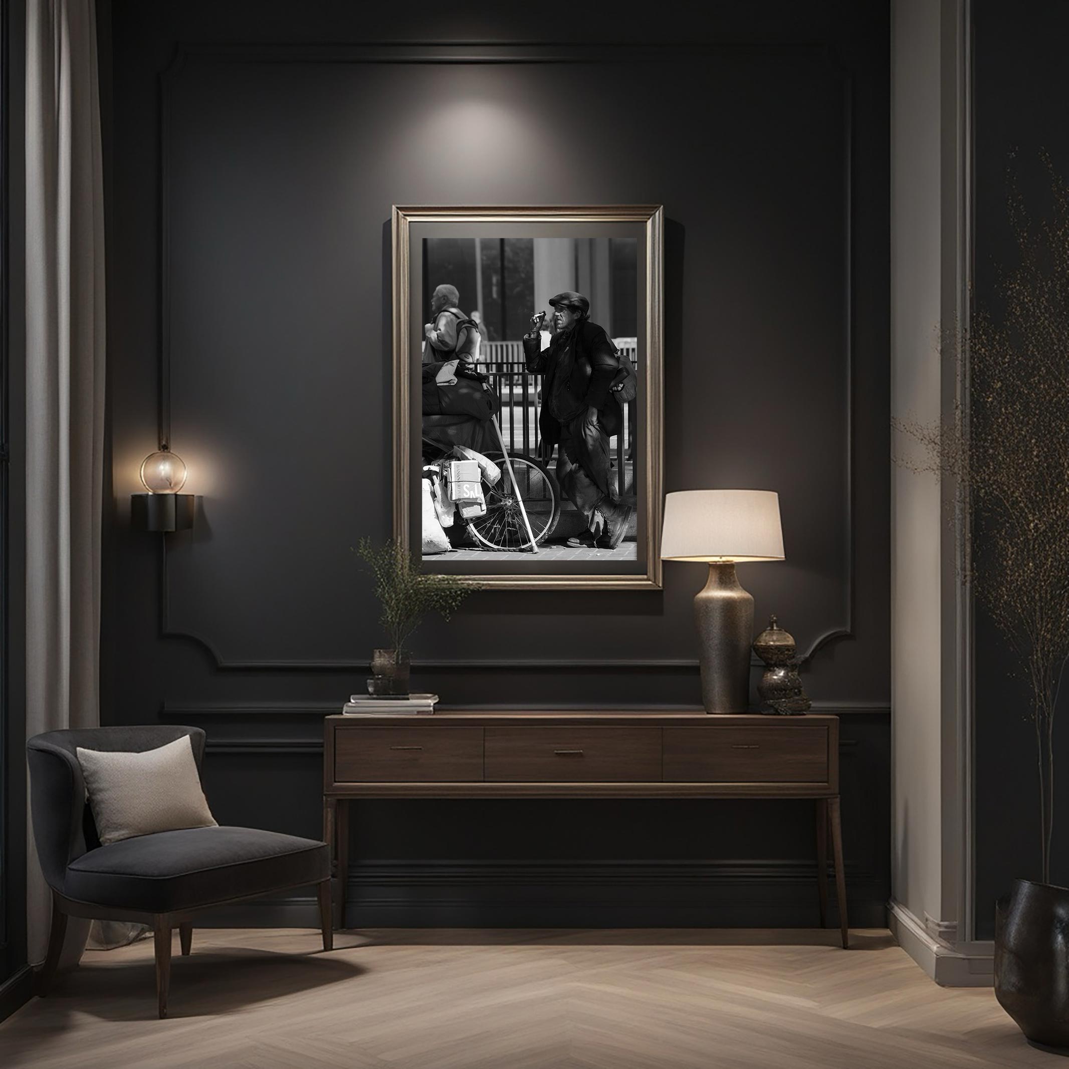 The Joy of Living – Fine Art Photography Print with archival quality, displayed in a modern reading room.